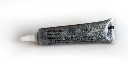 Glitterlim - Sølv - Glitterlim, Lim, Limprodukter & tape, Hobbymateriale, Håndværk