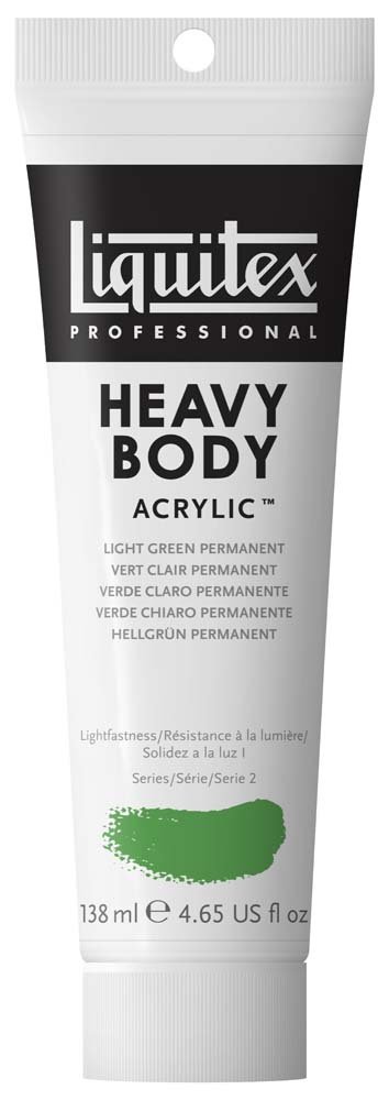 Akrylfärg Heavy Body Liquitex 138 ml - 312 Light green - Akrylfärger, Konstnärsfärger