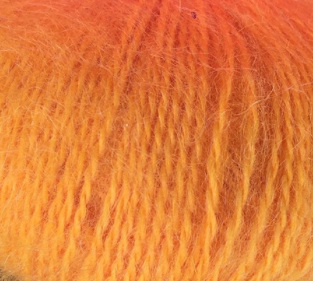 Dolce garn 50g - Orange (333) - Dolce garn, Blandgarn, Garn, Sticka & virka