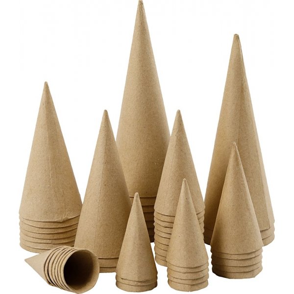 Pappstrutar - H10, 5 cm - 50 st