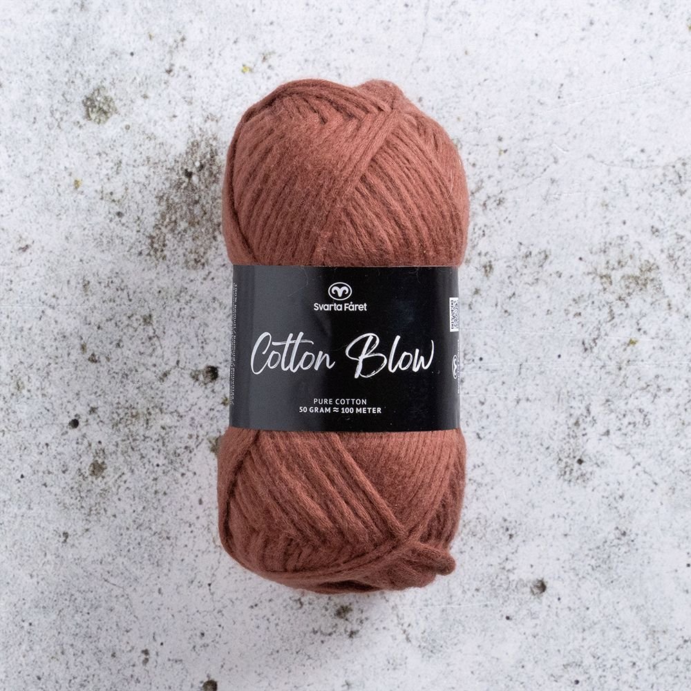 Cotton Blow 50g Wood You Rather - Bomullsgarn, Garn, Sticka & virka