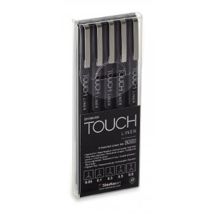 Touch Fineliner - 5-pak