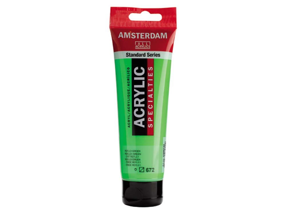 Amsterdam Akrylmaling 120 ml - Refleksgrøn - Akrylfarver, Kunstnerfarver