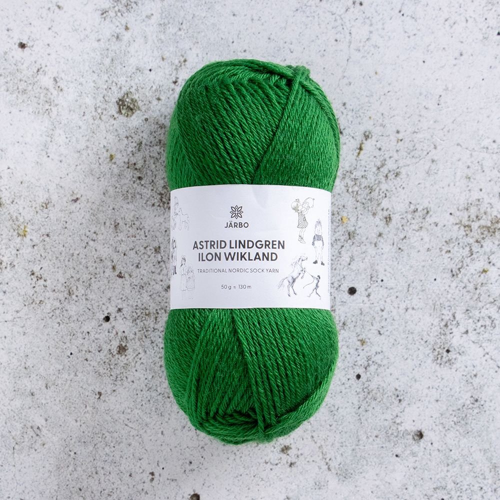 Astrid Lindgren & Ilon Wikland 50g Mattisskogen Grön - Blandgarn, Garn, Sticka & virka