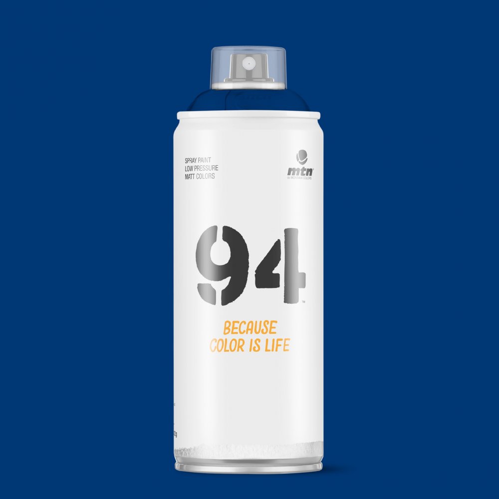 MTN 94 400 ml - RV-5005 Mørkeblå - Spraybokser, Spraymaling, Hobbymaling