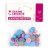 Set med 10 plastknappar i pastellf�rger, storlek 20 (12,2 mm)