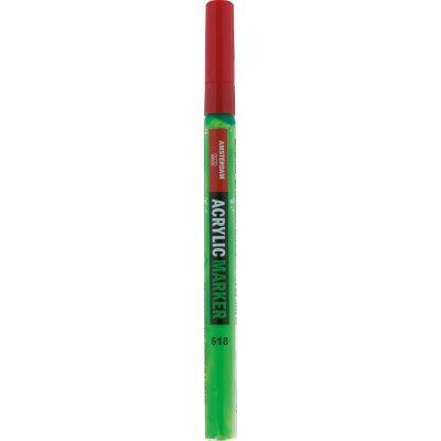 Amsterdam Markers 2 mm - Permanent Green Light - Amsterdam Markers, Amsterdam, Markers, Penne, Penne, kridt & tusch
