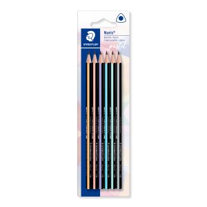 Noris Trek Blyanter HB Pastell - 6 blyanter Noris Trek Blyanter HB Pastell - 6 blyanter