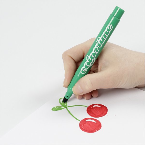 Colortime-pennor - mixade färger - 5 mm - 42 st Colortime-pennor - mixade färger - 5 mm - 42 st