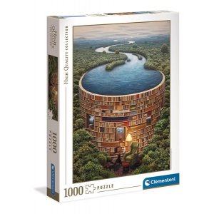 Puslespill HQ Kolleksjon 1000 brikker - Bibliodame Puslespill HQ Kolleksjon 1000 brikker - Bibliodame