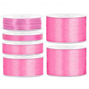 Satinband - 25 m - Rosa
