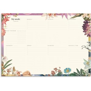 Weekly planner Fantasy A4 veckoblock Weekly planner Fantasy A4 veckoblock