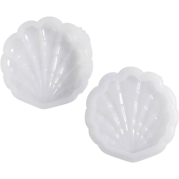 Silikonform Bl�skjell 13,2 x 13,3 x 3 cm
