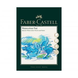 Akvarellblock Faber-Castell 300gr Spiral - A3