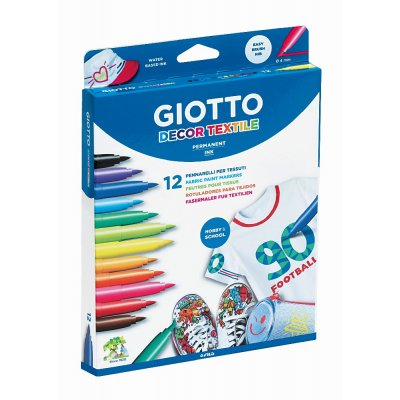 Textilpennor Giotto Decor - 12-pack