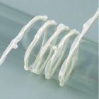 Garneringsband stltrdsfrstrkt organza prlor 8 mm - 20 meter - grdde