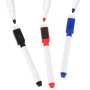 Utbildningstavla LULILO Kredo 3-i-1 med magnetisk whiteboard och griffeltavla 112 x 43 x 62 cm - Tr�