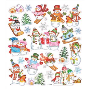 Klisterm�rker snem�nd p� ski 15x16,5 cm - 1 ark