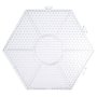 Pärlplattor hexagon byggbara stora 10 st Pärlplattor hexagon byggbara stora 10 st