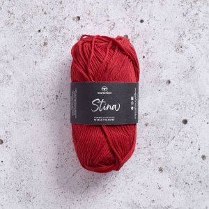 Stina 50g Julerød Stina 50g Julerød