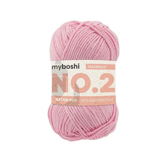 Myboshi No.2 - 50 g - Magnolia - Myboshi garn, Garn, Strikke, hækle, knytte og væve