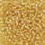 Rocaille perler - guld - 25 g