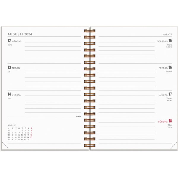 Kalender 24/25 Senator - A6 - Story Fjäril Kalender 24/25 Senator - A6 - Story Fjäril