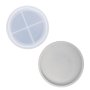 Silikonform för glasunderlägg rund 10 cm Silikonform för glasunderlägg rund 10 cm