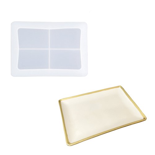 Silikonform rektangulär 15 x 11 cm Silikonform rektangulär 15 x 11 cm