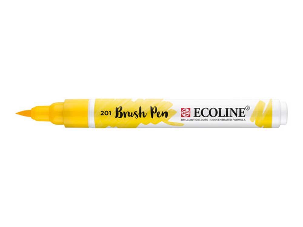 Ecoline Brushpen - Light Yellow - Fiberpennor, Pennor, Pennor, kritor & tusch