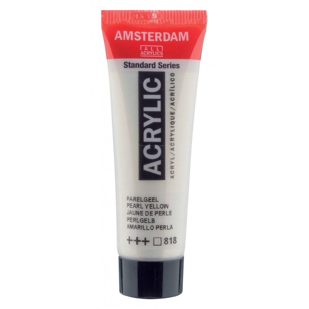 Akrylmaling Amsterdam 20 ml - Pearl Yellow - Akrylfarver, Kunstnerfarver