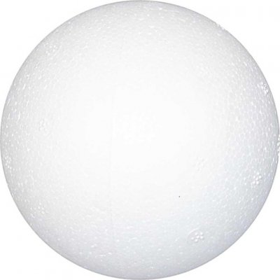 Styrofoam kuler - hvite - 7 cm - 50 stk