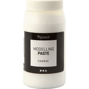 Pigmentmodelleringspasta - grov - 500 ml