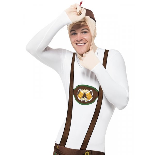 Second skin-dräkt, bayersk maskeraddräkt - Large Second skin-dräkt, bayersk maskeraddräkt - Large