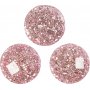 Rhinestones - lys rd - 8 mm - 32 stk