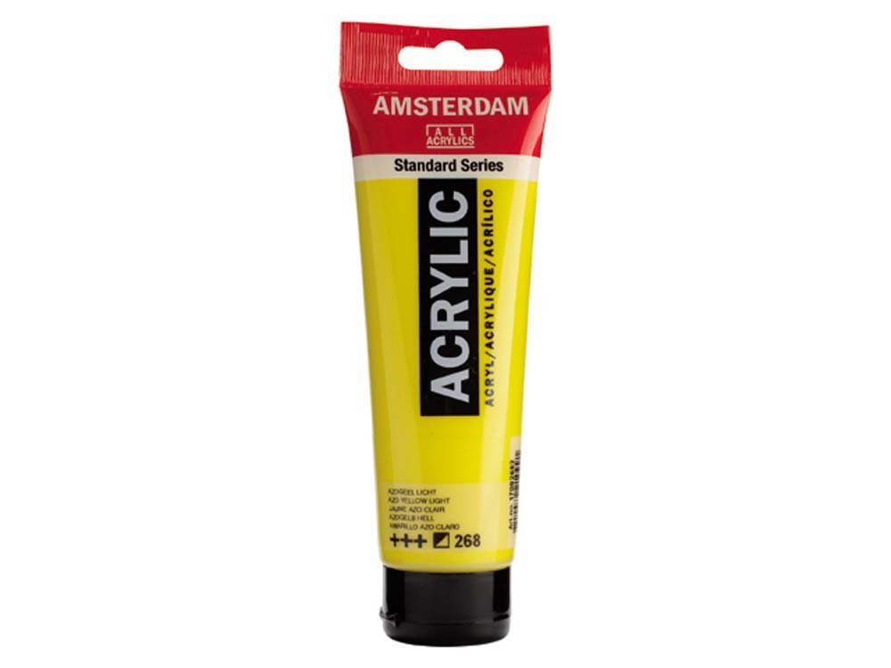 Amsterdam Akrylmaling 120 ml - Azo Gult Lys - Akrylfarver, Kunstnerfarver