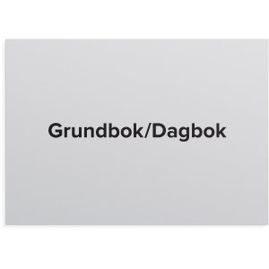 Grundbok/Dagbok - A4L