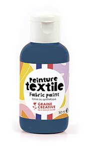 Textilfärg 50 ml påfågelblå Textilfärg 50 ml påfågelblå