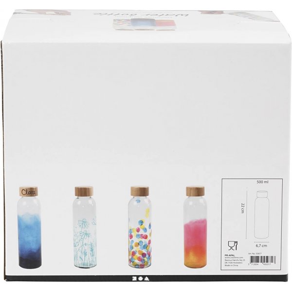 Vannflaske - 500 ml - 12 stk Vannflaske - 500 ml - 12 stk