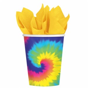 60-tals Feeling Groovy Muggar - 266ml Partymuggar i papper - 8 st 60-tals Feeling Groovy Muggar - 266ml Partymuggar i papper - 8 st