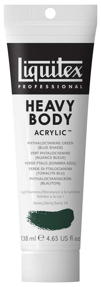 Akrylfärg Heavy Body Liquitex 138 ml - 317 Phthalocyanine green - Akrylfärger, Konstnärsfärger