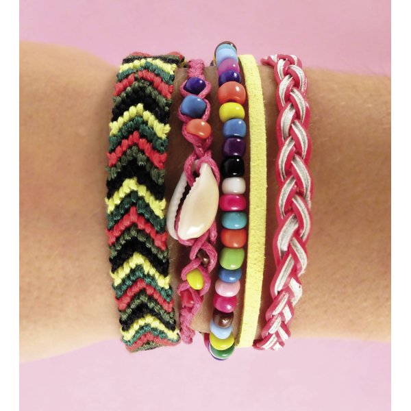 Set för brasilianska armband med snäckor och pärlor 11 x 13 cm Set för brasilianska armband med snäckor och pärlor 11 x 13 cm