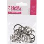 Nyckelringar med karbinhake, 10-pack Nyckelringar med karbinhake, 10-pack