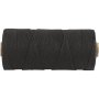 Makramésnor 1 mm 315 m Sort - 220 g Makramésnor 1 mm 315 m Sort - 220 g