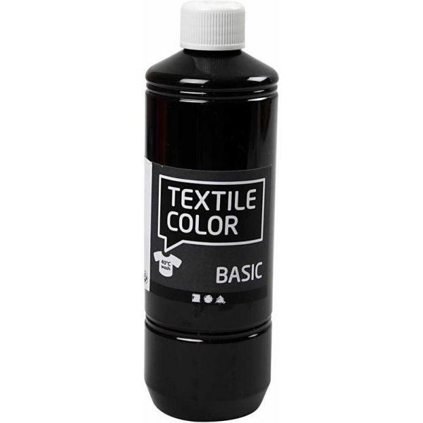 Textile Color textilfärg - svart - 500 ml Textile Color textilfärg - svart - 500 ml