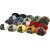 Ullgarn - mixade f�rger - 20 x 100 g