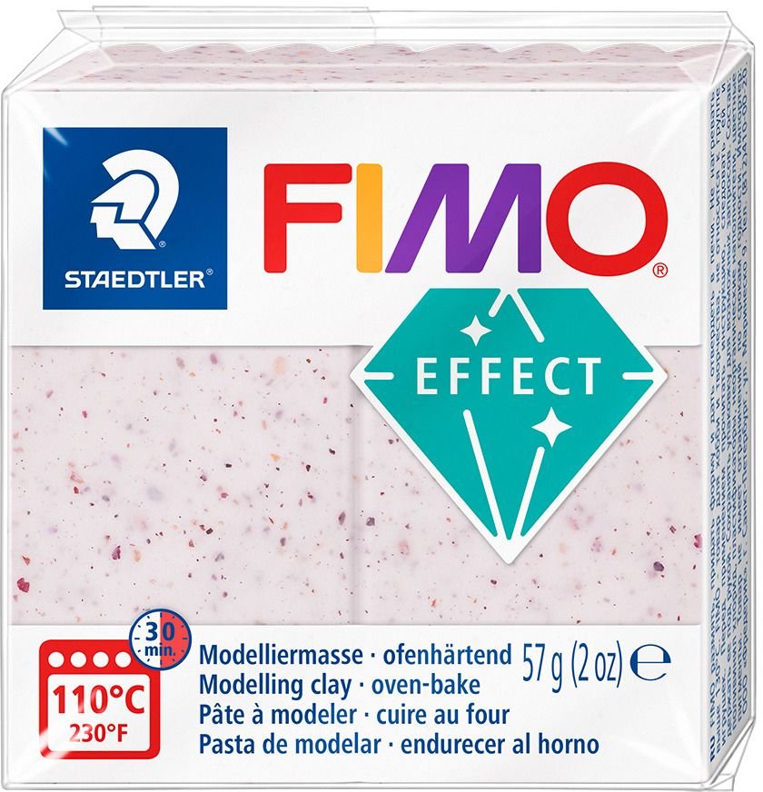 Modeling Fimo Effect 57g - Botanisk rosa - Fimoleire, Modelleire, Håndverk for barn, Hobbymateriale, Håndverk