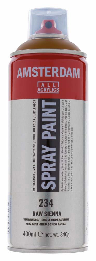 Amsterdam Spray 400 ml - Raw Sienna - Spraydåser, Spraymaling, Hobbyfarve