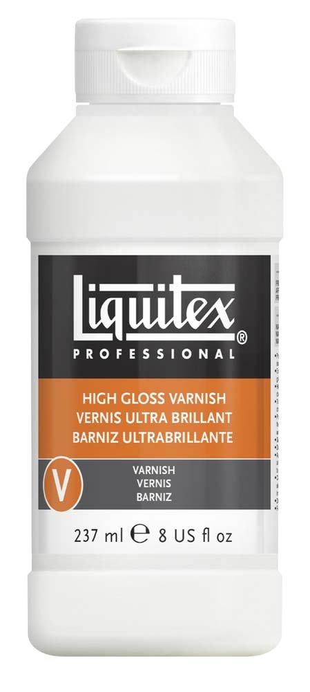 Ferniss Høyglans Liquitex 237 ml - Akryllakk, Hobbylakk, Lakk & malingsmedier