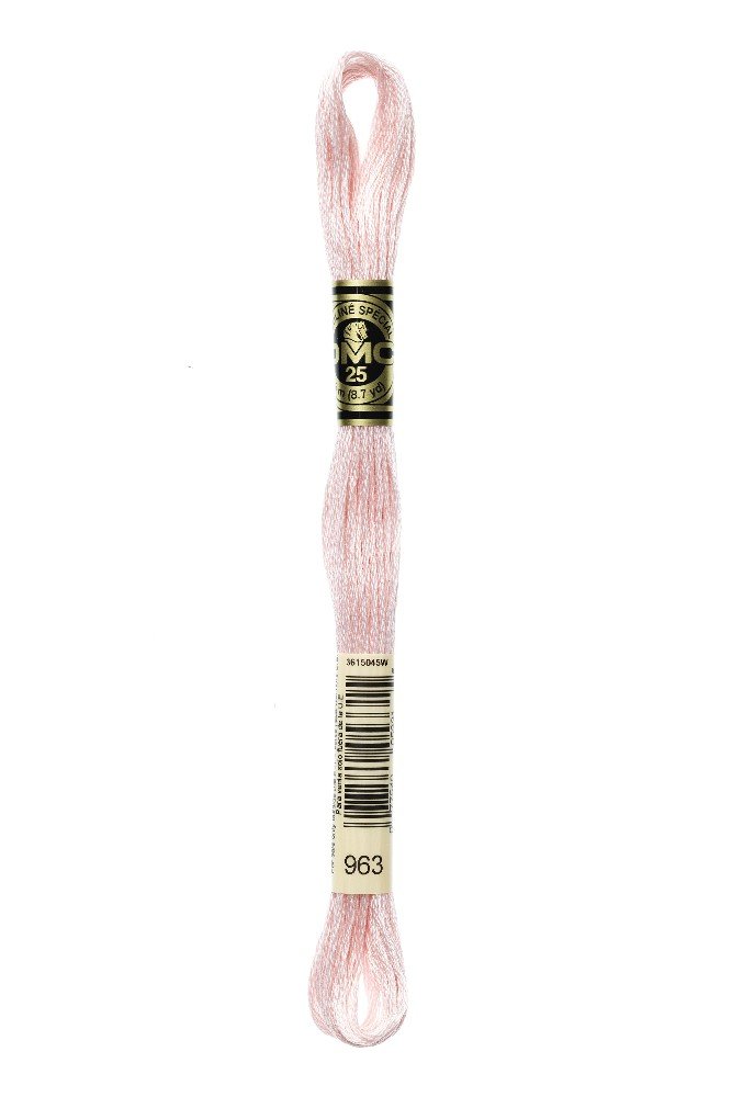 Moulinégarn DMC - Farve: 963 - Broderigarn, Garn, Strikke, hækle, knytte og væve